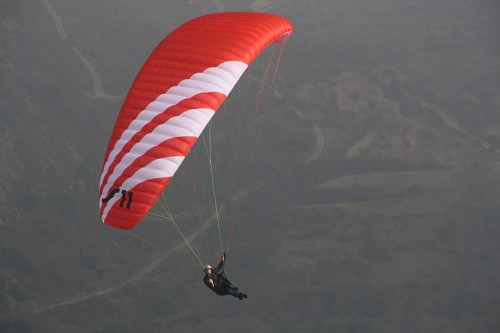 Escape's new S11, beginners' paraglider