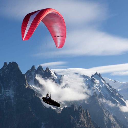Ozone's new lightweight vol-bivouac paraglider, the LM4