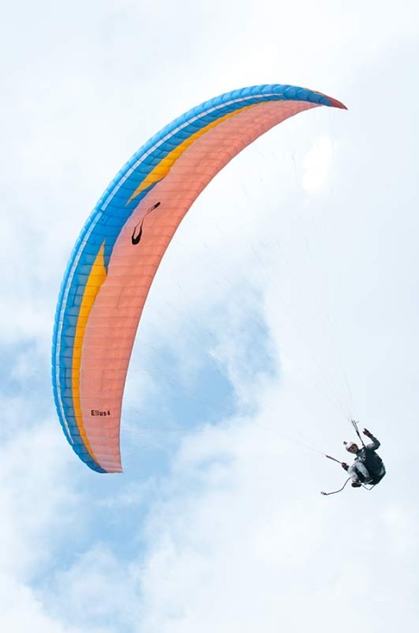Sol's new EN B paraglider, the Ellus 4