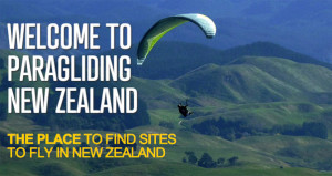 Paragliding in New Zealand