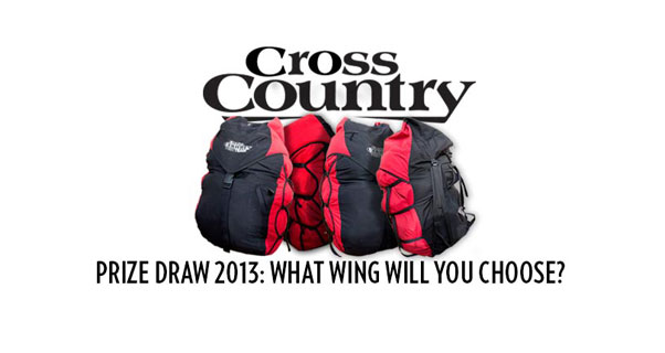 Win a paraglider in the Cross Country magazine prize draw