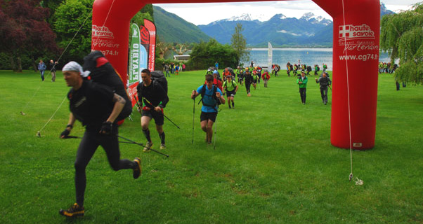 Martin Muller leads out at the 2013 Bornes to Fly