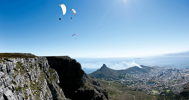 Wild card, Table Mountain. Photo: Kolesky/Nikon/Red Bull