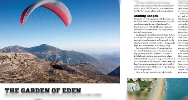 MacPara Eden 5 paraglider review