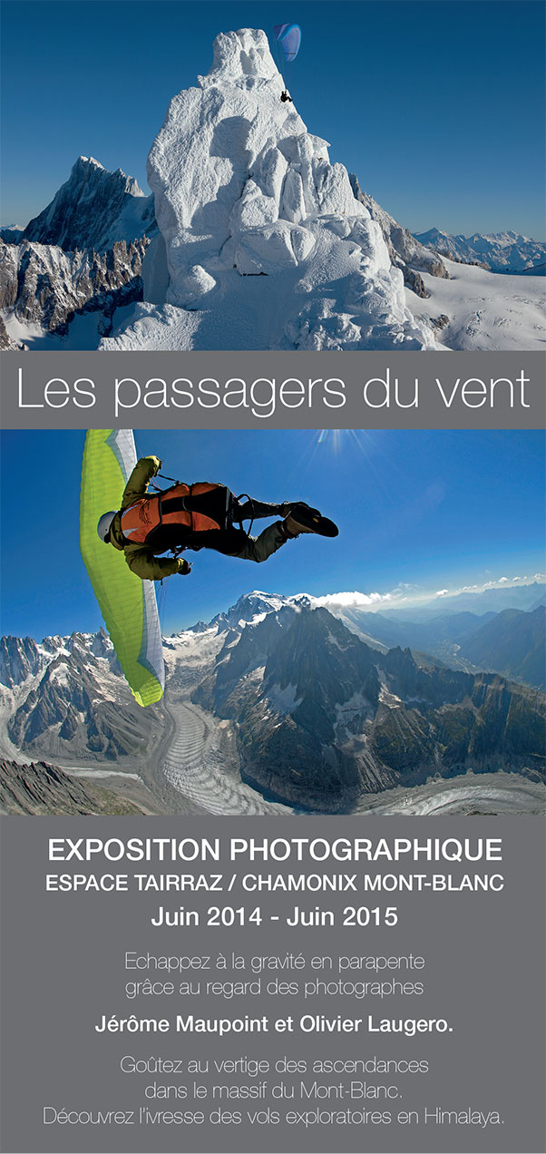 High Mountain Paragliding Exhibition in Chamonix