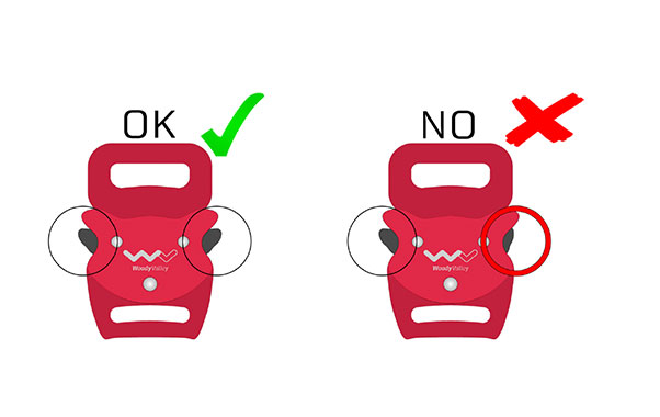 Woody Valley buckles safety notice
