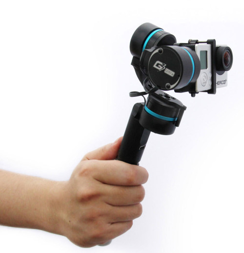 Handheld GoPro3 image stabilisation gimbal
