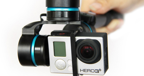 GoPro3 image stabilisation gimbal