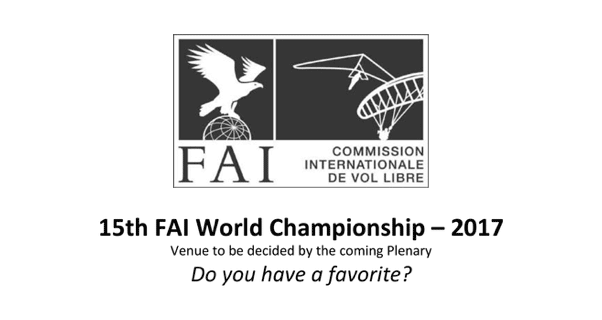 FAI 17th World Championship