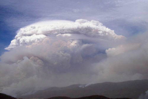 Pyrocumulus Supercell