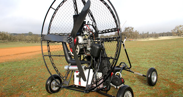Black Hawk Revolver paramotor