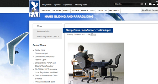 CIVL competitions coordinator