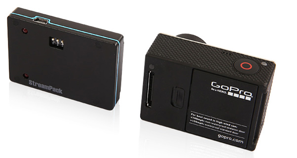 StreamPack Go Pro wireless transmitter