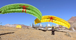 Paragliding in Keylong