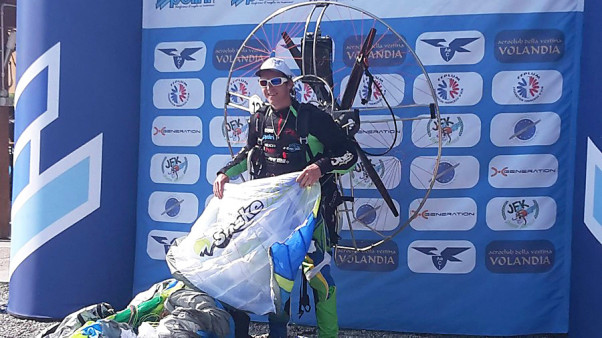 Jeremy Penone wins the Slalomania round in Dovera, Italy, May 2015