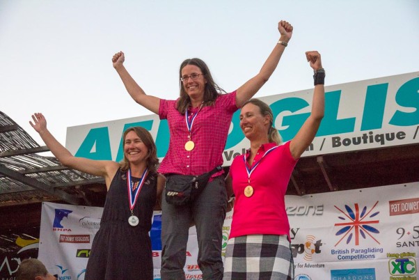 Dutch women's podium