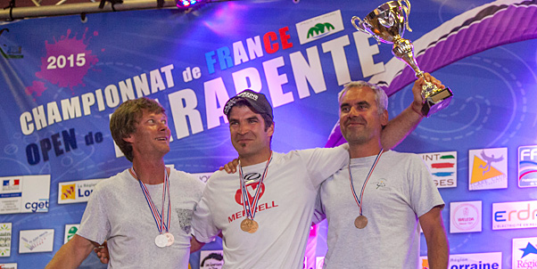 French PG Championships 2015 podium