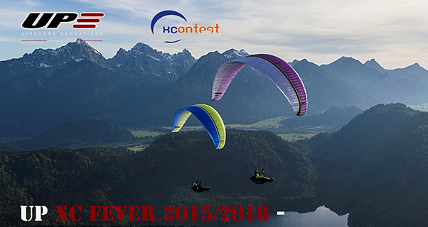 UP XC Fever 2016: win a paraglider