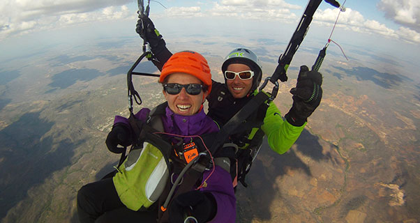 Julien and Emilie Irilli tandem record Brazil