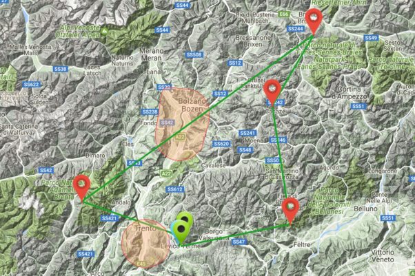 Dolomiti Superfly route 2017