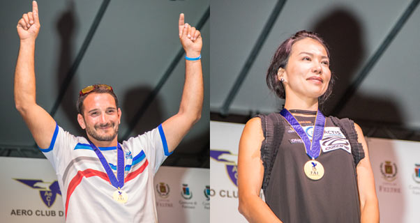 Paragliding World Champions 2017: Pierre Rémy and Seiko Fukuoka Naville