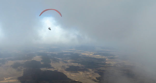 Paragliding in Quixada Brazil