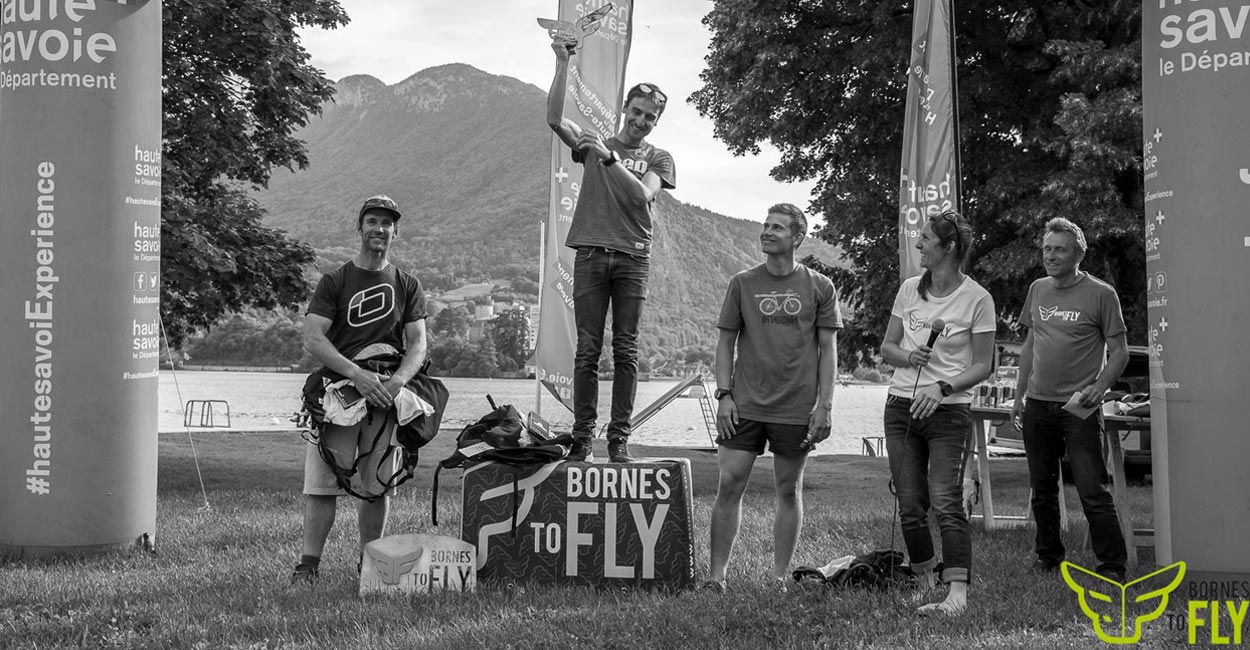 Bornes to Fly 2018 podium