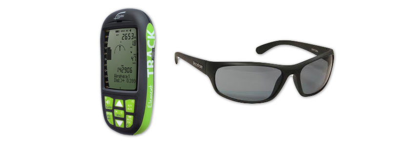 Flytec Element and Velodrom glasses