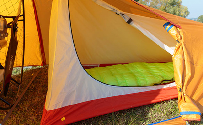 Gin lightweight PPG bivouac tent | Cross Country Magazine – In the Core  since 1988