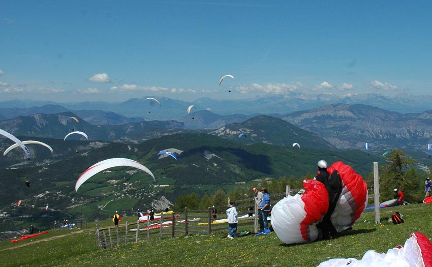 Ubaye paragliding Contest