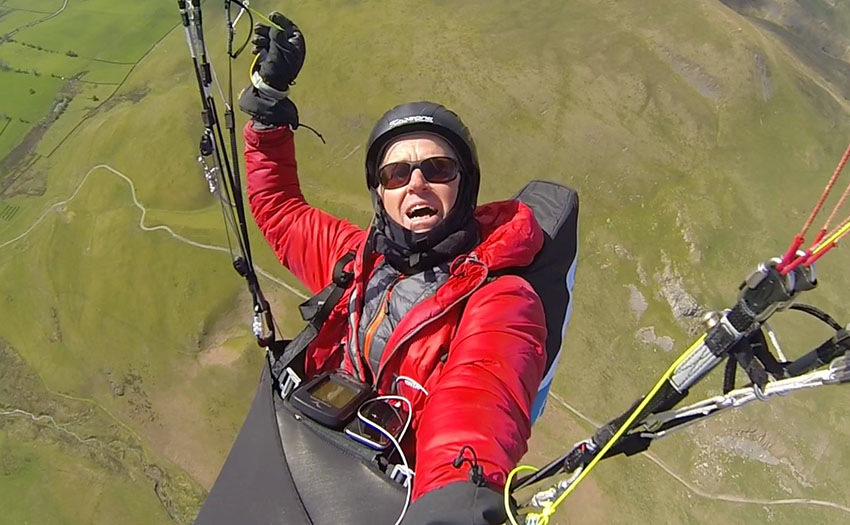Jocky Sanderson at home in the Lake District, UK. Photo: Jocky Sanderson