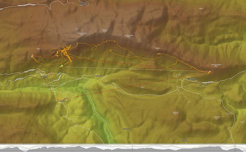 How to plan a triangle on your paraglider
