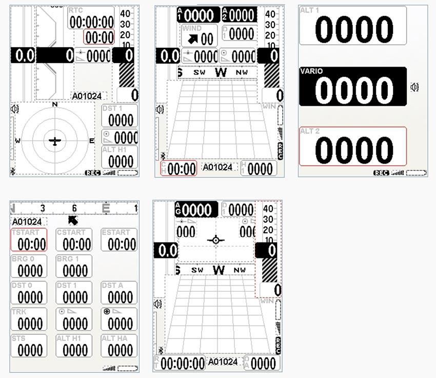 Digifly AirHG screens