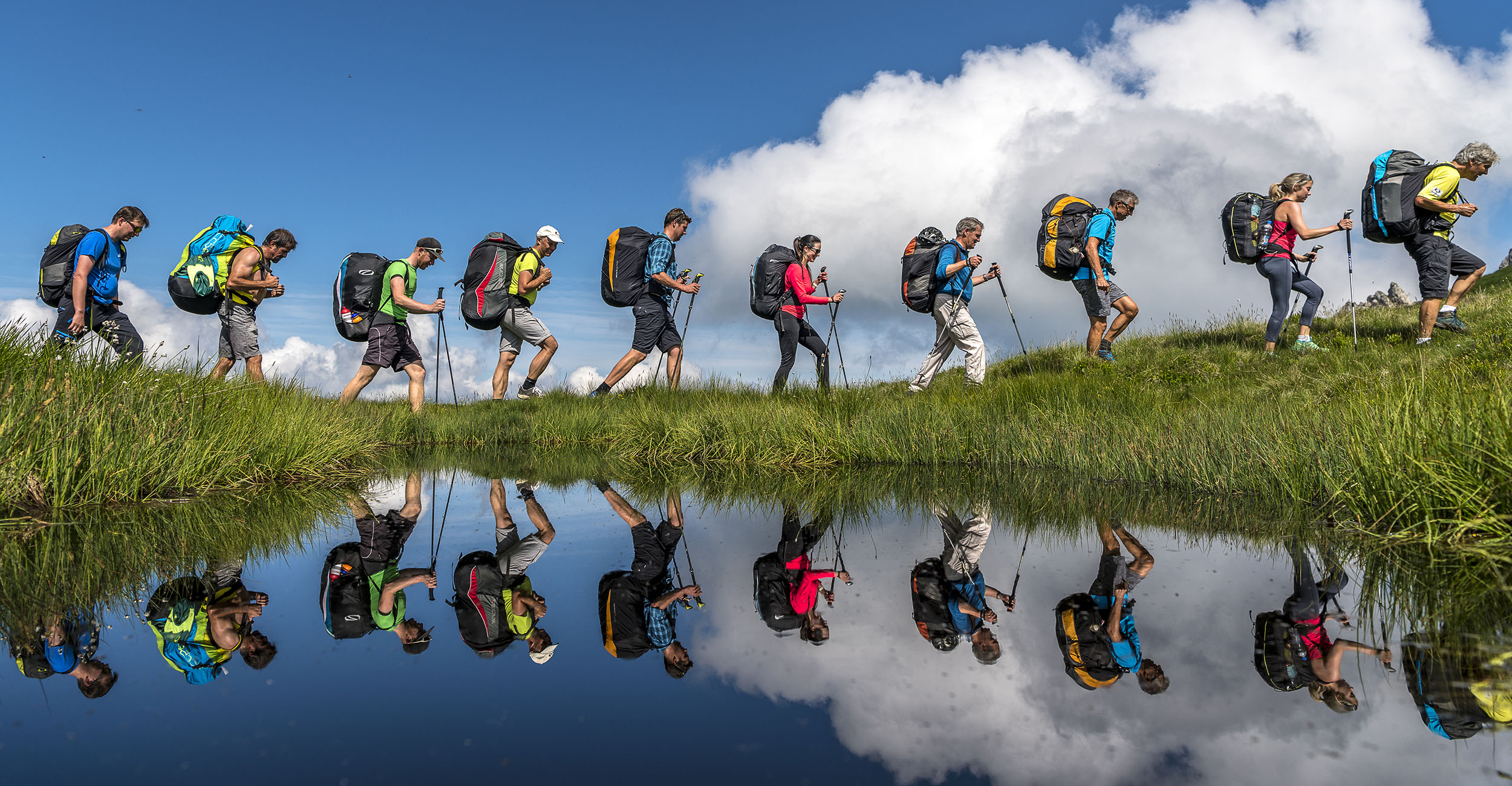 Hike and fly. Photo: Adi Geisegger