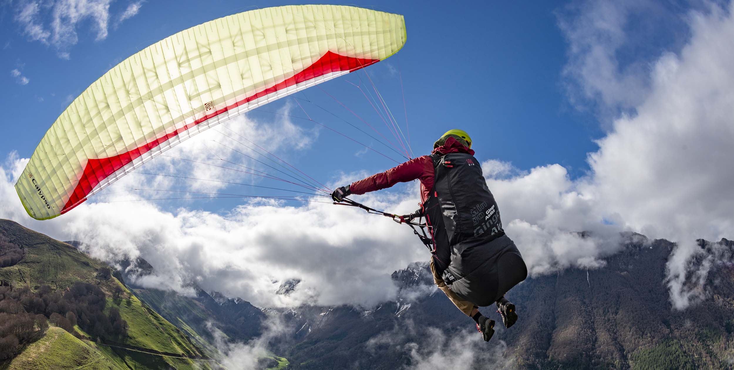 Getting ready for the paragliding season. Photo: Jerome Maupoint