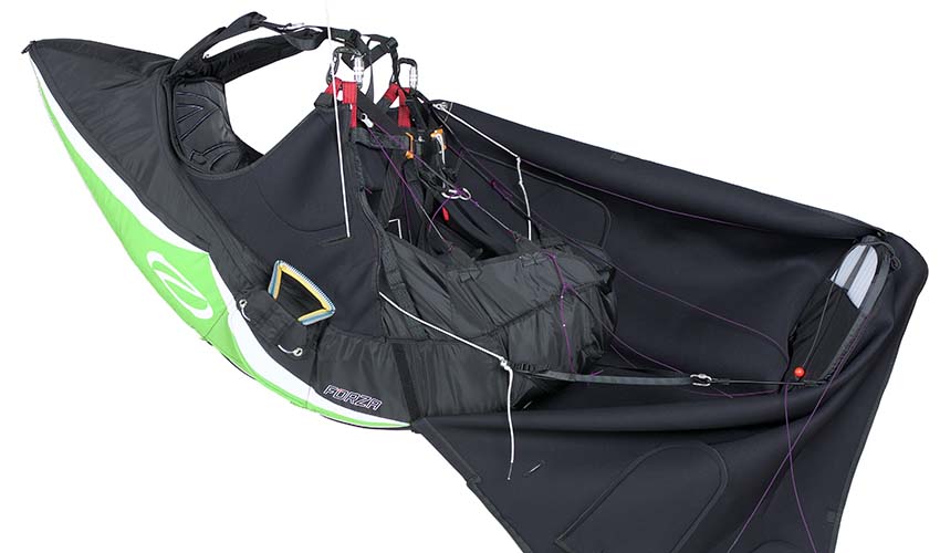 The Forza harness from Ozone – inside