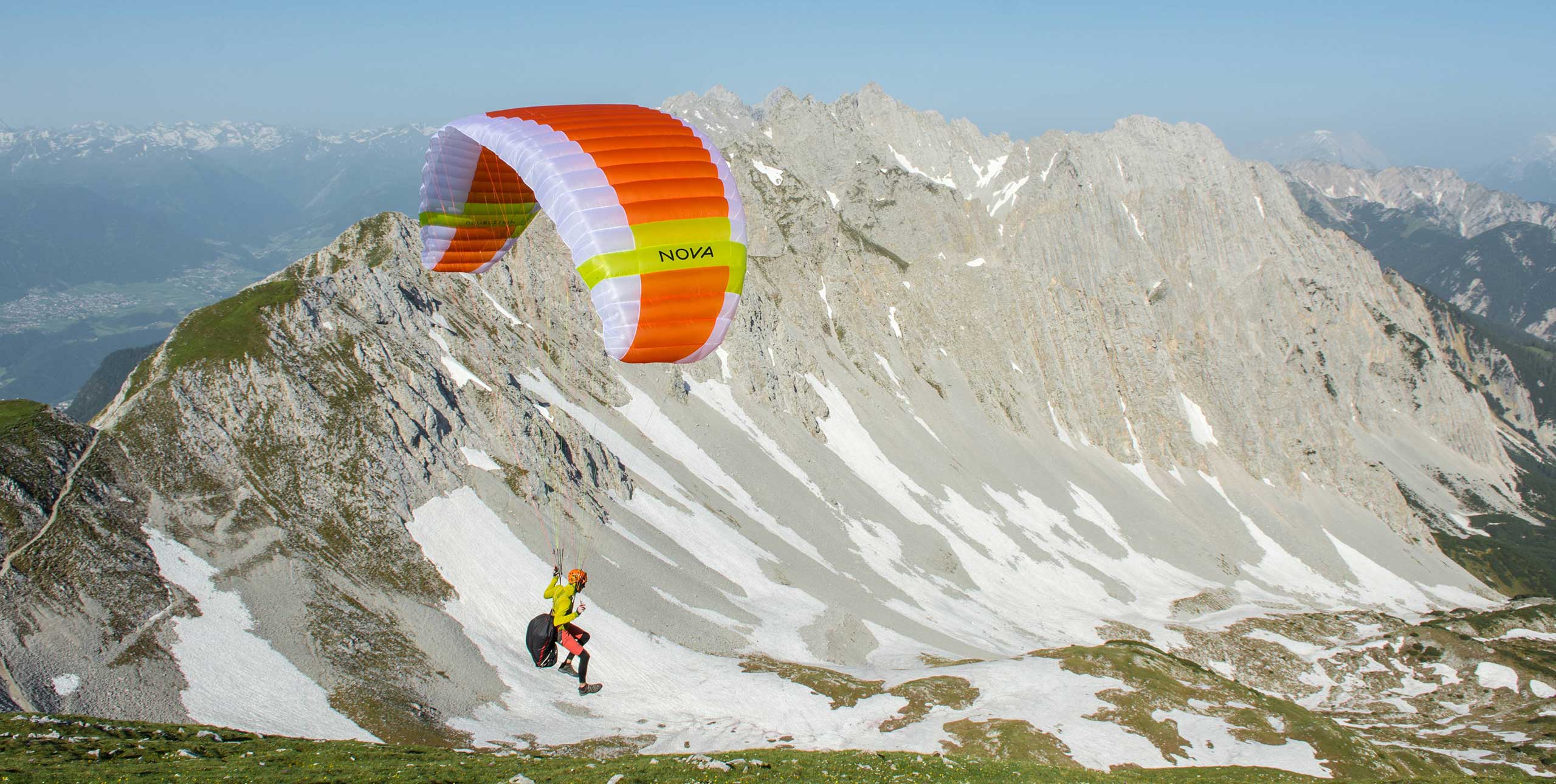 Learn how to top-land a paraglider. Photo: Nova