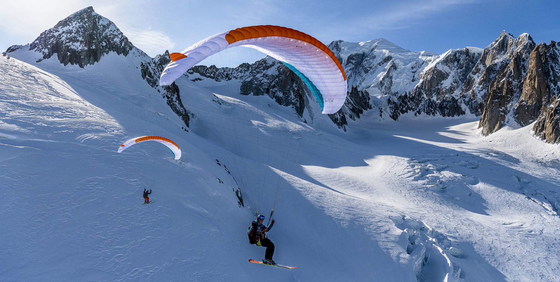 Mont Blanc Ski and Fly Tour