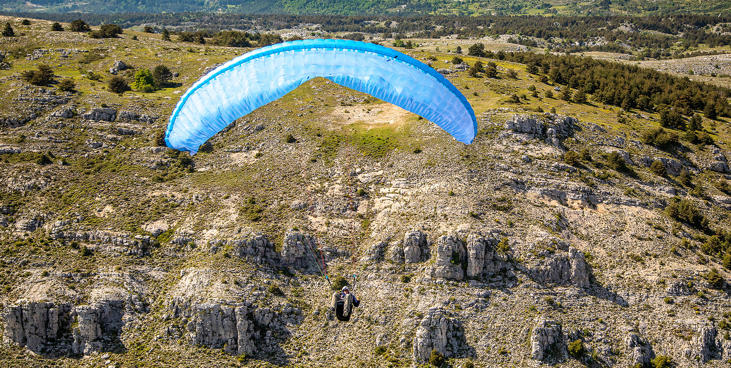 Stall on a paraglider