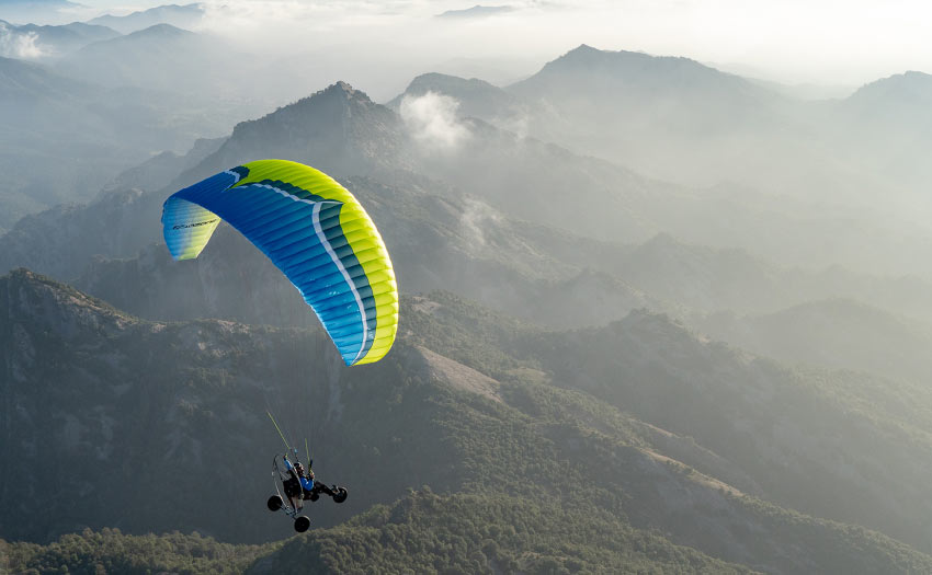 Ozone Kona 2 paramotoring