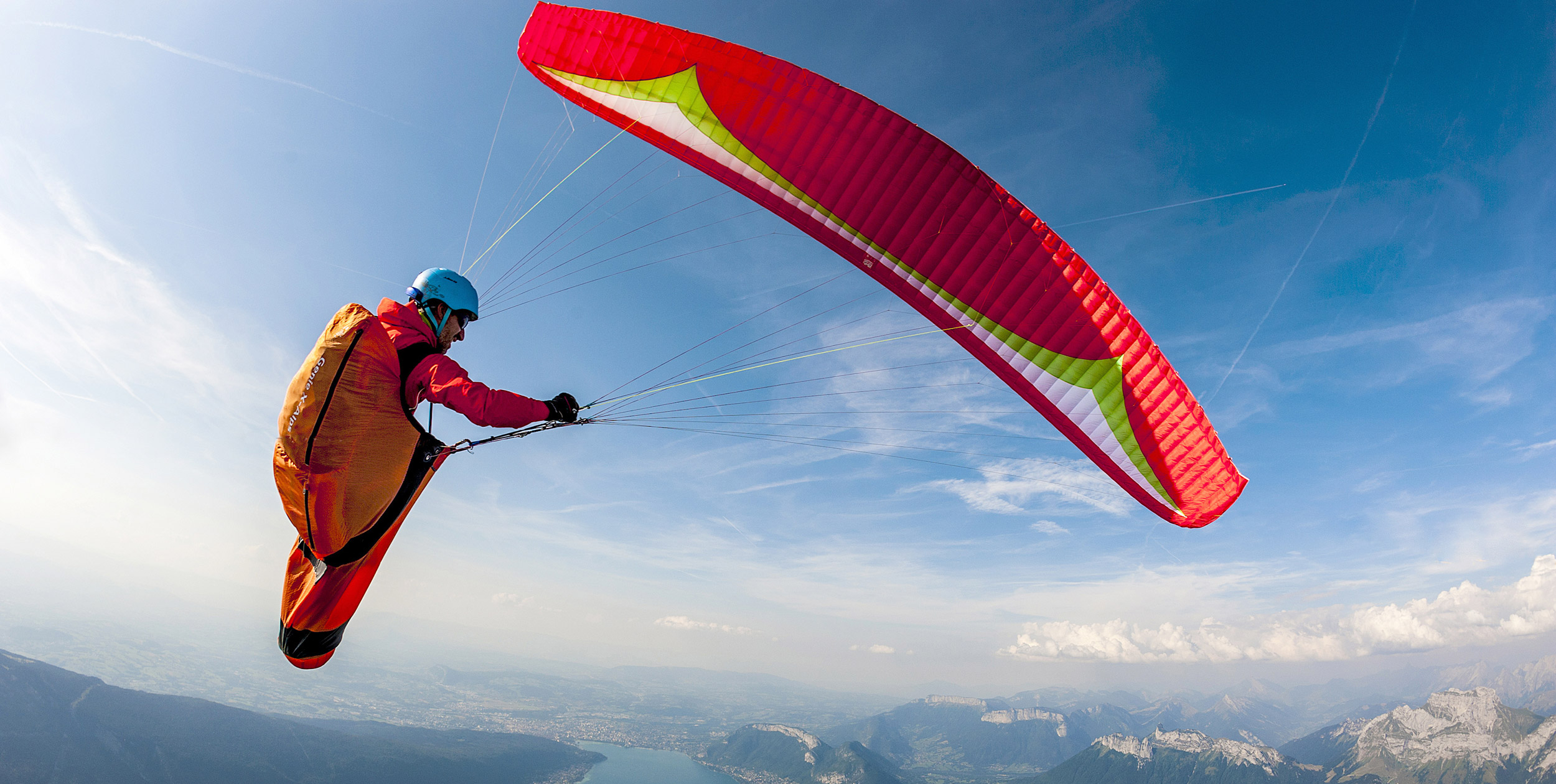 Paragliding Lake Annecy