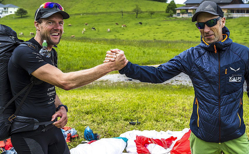 Swiss hike-and-fly league
