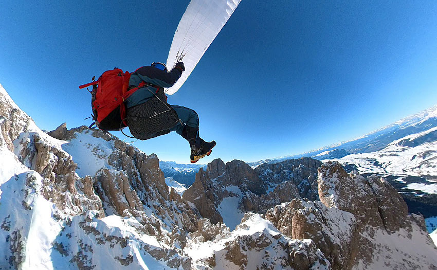 Juraj Koren climb and fly. Photo: Juraj Koren