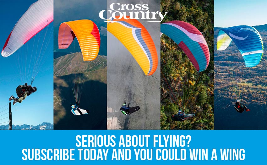 Win a paraglider