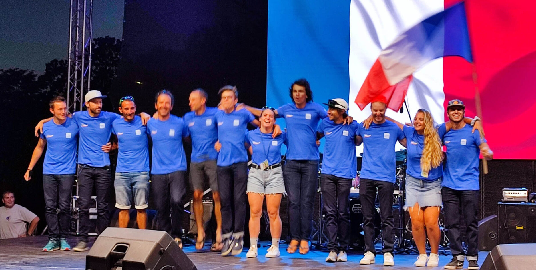 Team France at the European Paragliding Championships 2022. Photo: FAI/CIVL