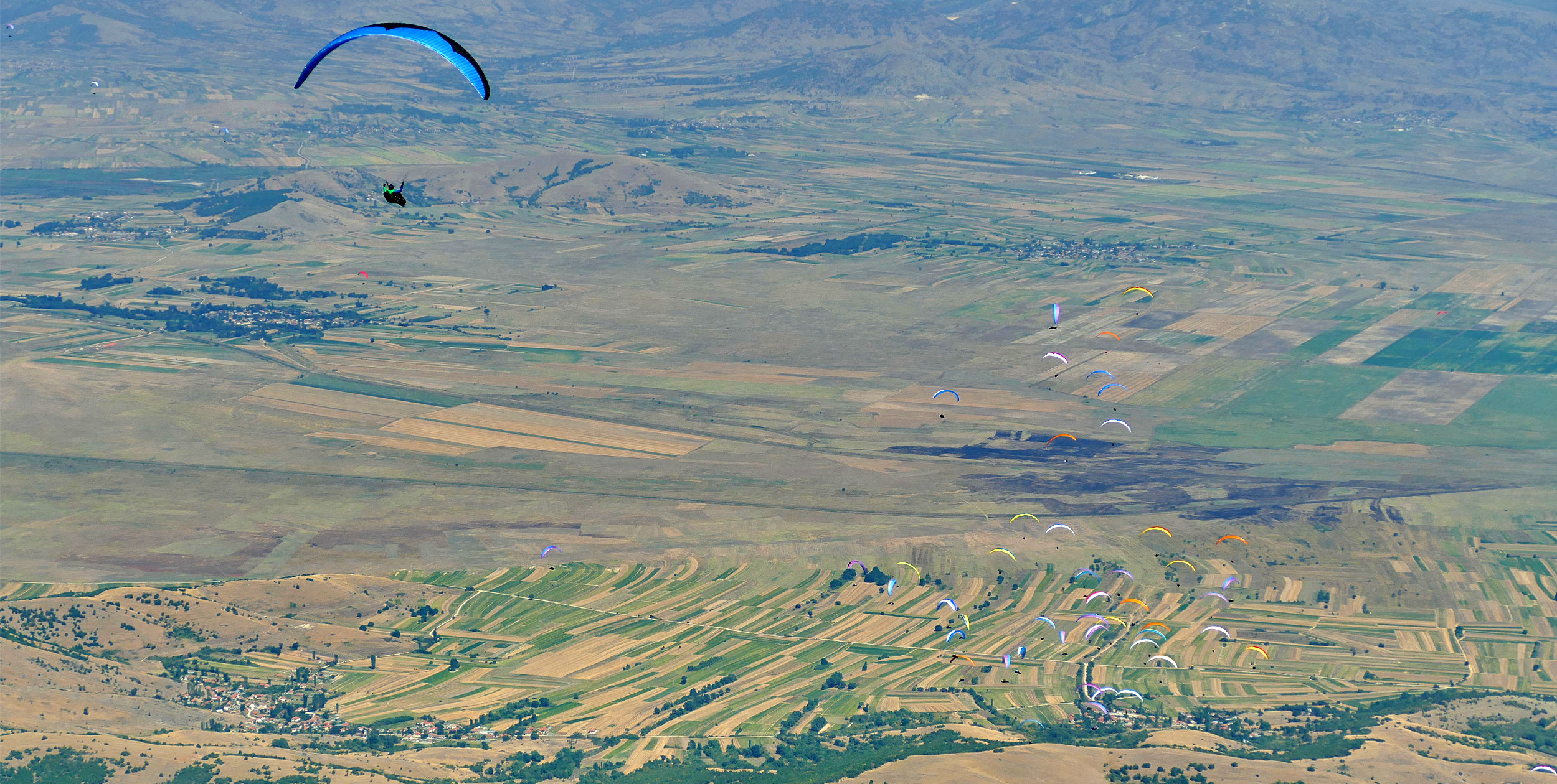 Paragliding in Krushevo, North Macedonia