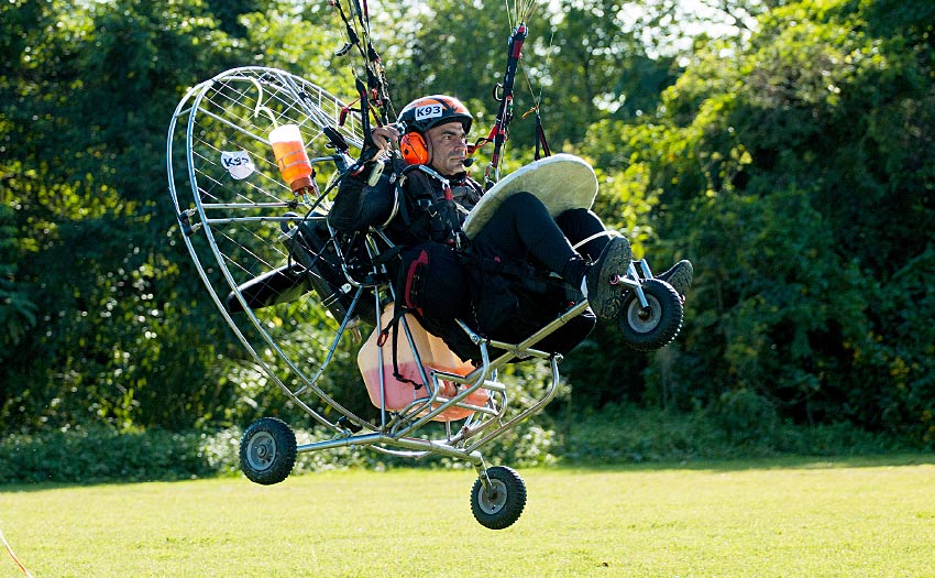 PPG Trike flying