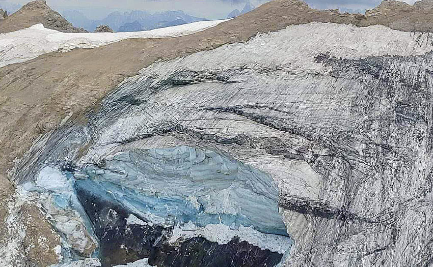 Marmolada collapse