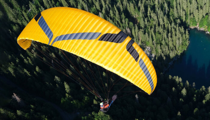 Dudek Run Fly 2 1kg Single skin Paraglider Cross Country Magazine 