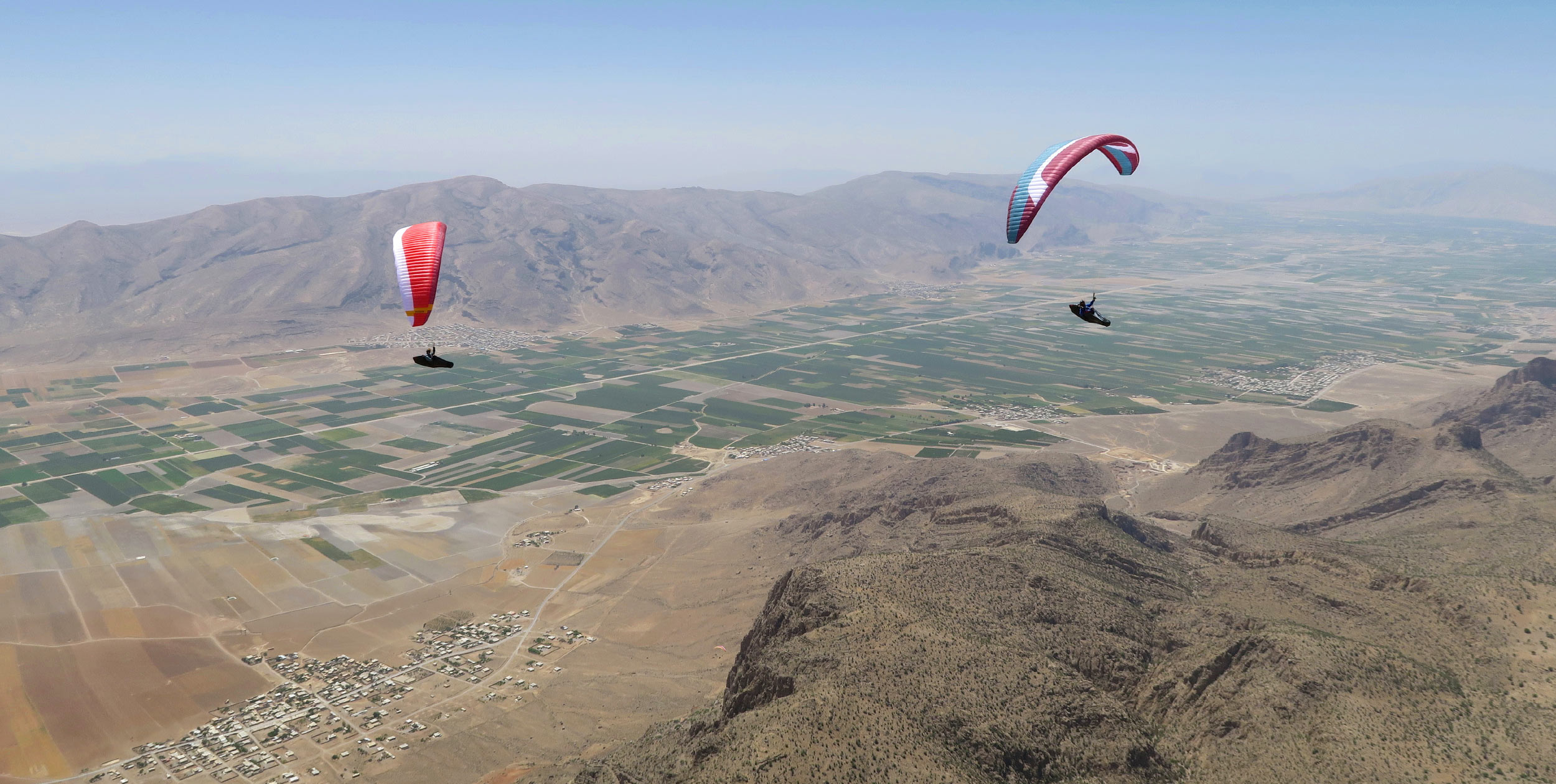Paragliding in Iran